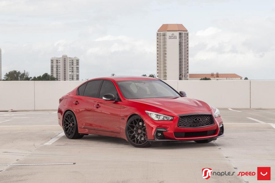  Infiniti Q50S by Naples Speed on Vossen Wheels (HF-2) 2018 года  (фото 1 из 44)